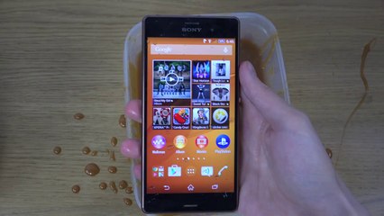 Sony Xperia Z3 Caramel Sauce - Test (4K)