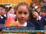 Bolivia: Juancito Pinto social bonus helps decreasing school dropout