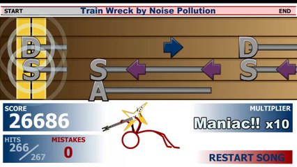 SUPER CRAZY GUITAR MANIAC DELUXE 3 Train Wreck by Noise Pollution