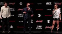 Conor McGregor antagonizes Brazilian fans at Q&A