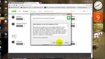 Tutorial How To Install LINE on PC by Registering Email