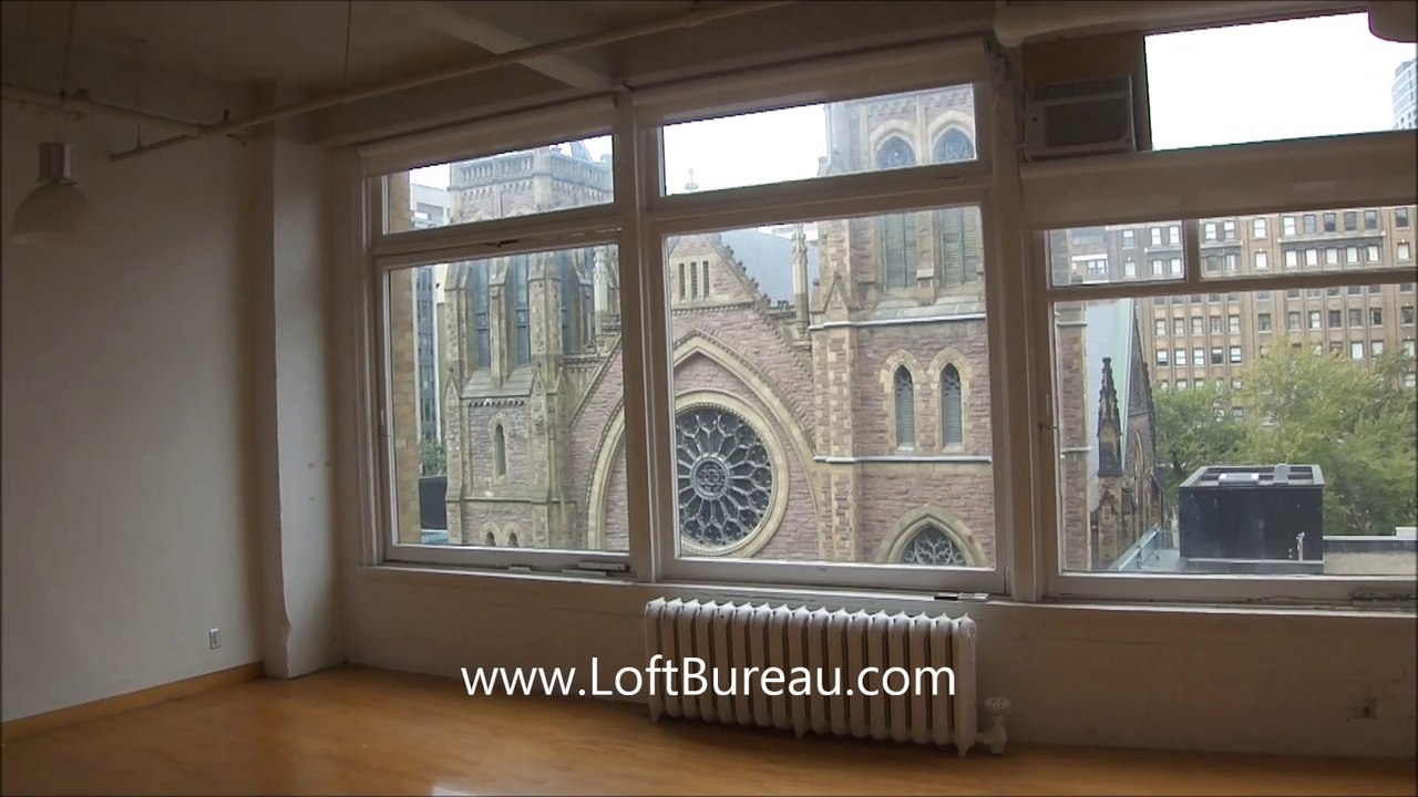 New loft style office space for lease downtown financial core