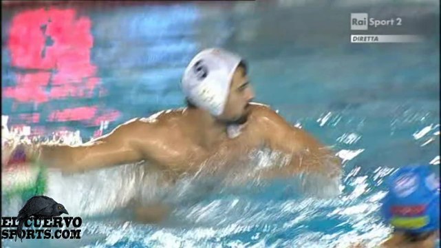 Canottieri 8 Acquachiara 12 Italian League 2015 water polo