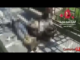 Kafası kesilmiş cesetleri sokakta sergilediler