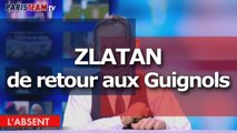 L'absence de Zlatan vue par les Guignols
