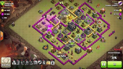 Télécharger la video: Clash of Clans - TH8 GoWiPe Clan Wars Attack Strategy