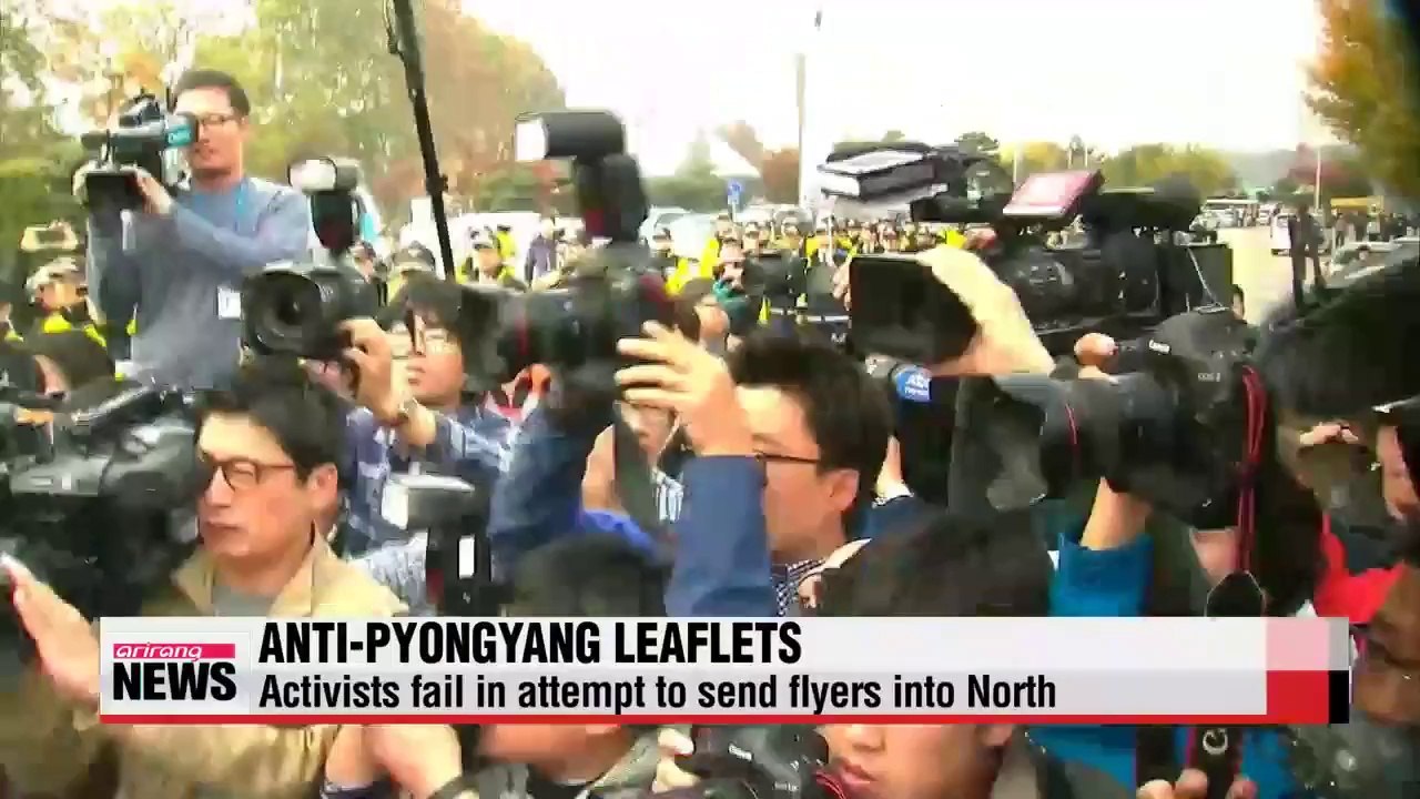 Attempts to fly anti-Pyongyang leaflets across border fail