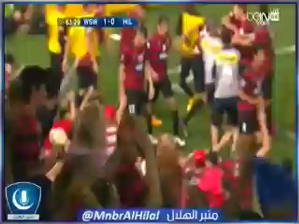 ملخص مباراة ذهاب نهائي دوري ابطال اسيا بين #الهلال 0 × 1 ويسترن سيدني