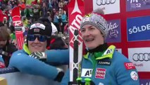 Ski Alpine World Cup 2015 Womens Giant Slalom Soelden 2^ Run