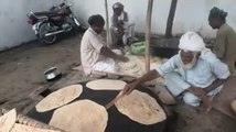 Roti/Bread Making in Cultural Wedding Ceremonies in Punjab,Pakistan