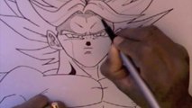 HOW TO DRAW YOUNG BROLY ブロリー