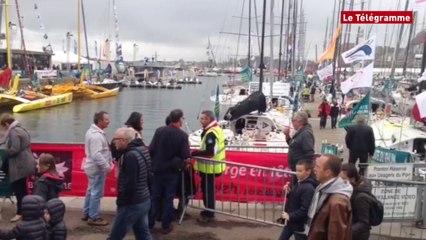 Route du Rhum - Destination Guadeloupe. Belle ambiance dès 11 h