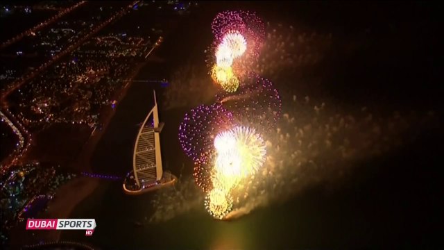 Dubai New Year 2014 fireworks set Guinness World Record