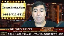 Sunday Free NFL Picks Betting Predictions Odds Point Spread Previews 10-26-2014
