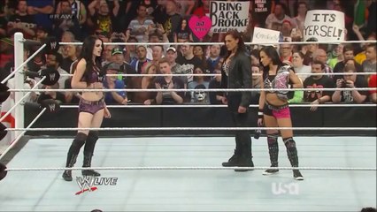 Paige vs. AJ Lee (with Tamina Snuka)