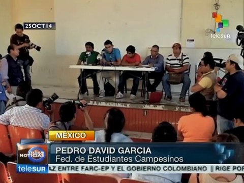 México: advierten que continuarán movilizaciones por 43 estudiantes