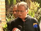 Imran should learn from his mistakes, shortcomings: Pervaiz Rasheed-Geo Reports-25 Oct 2014