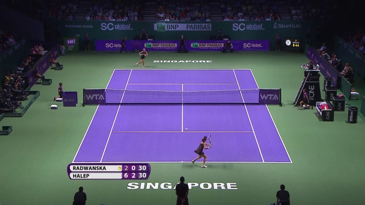 Singapour - Halep jusqu’au bout
