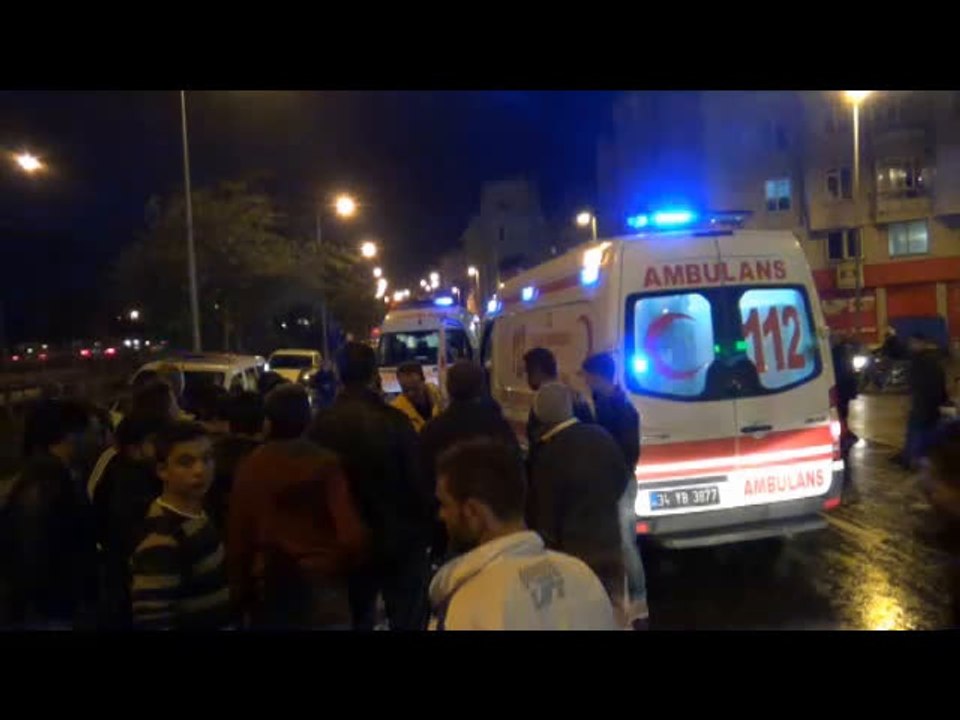 İki yayaya çarpan sürücü kaçtı