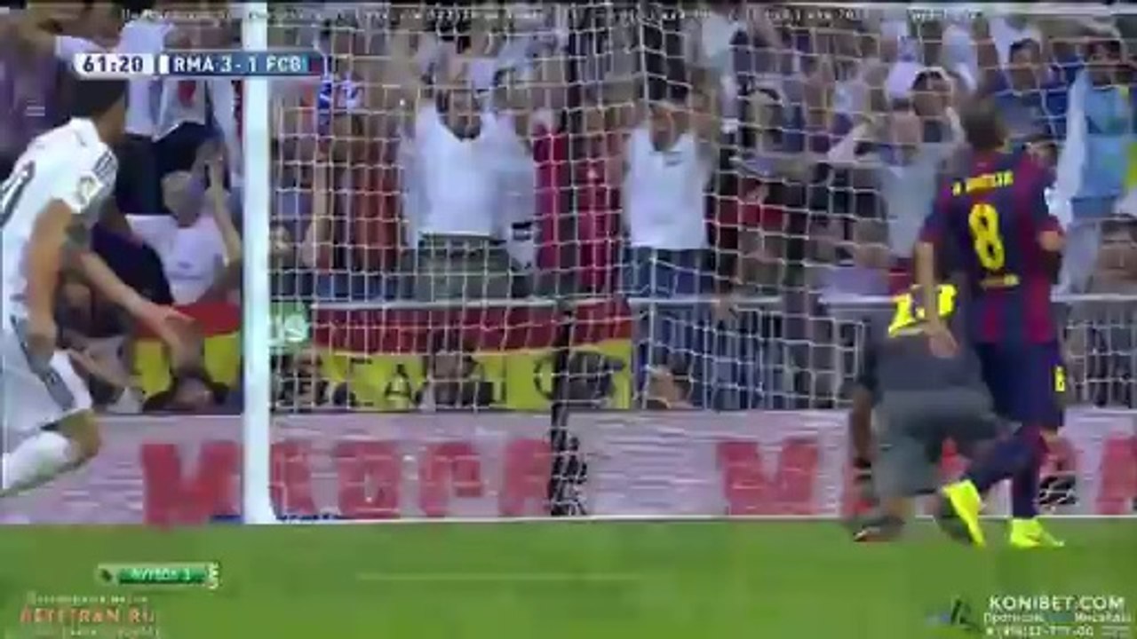 El Clasico. K.Benzema goal (Real Madrid 3-1 FC Barcelona ) HD