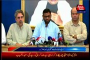 Press Conference: MQM to observe ‘black day’ over Khursheed Shah’s ‘Muhajir’ comment