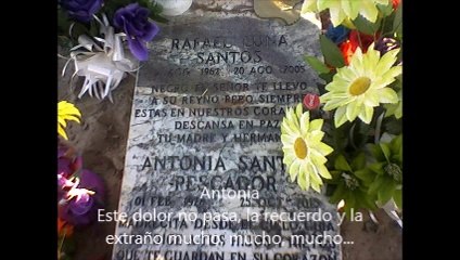 Antonia..  Primer Aniversario Luctuoso