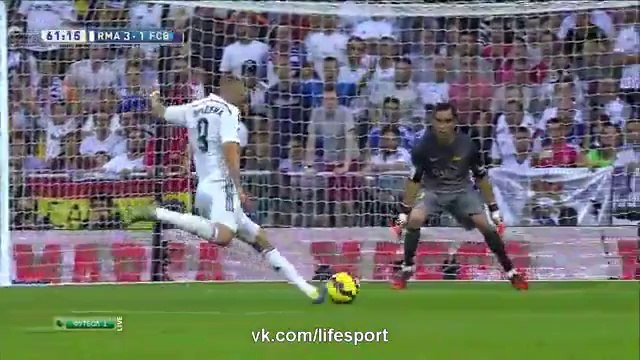 Benzema Goal Real Madrid - Barcelona El Clasico