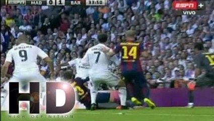 Increible GOL pepe real madrid vs barcelona 3-1 La liga 25/10/2014