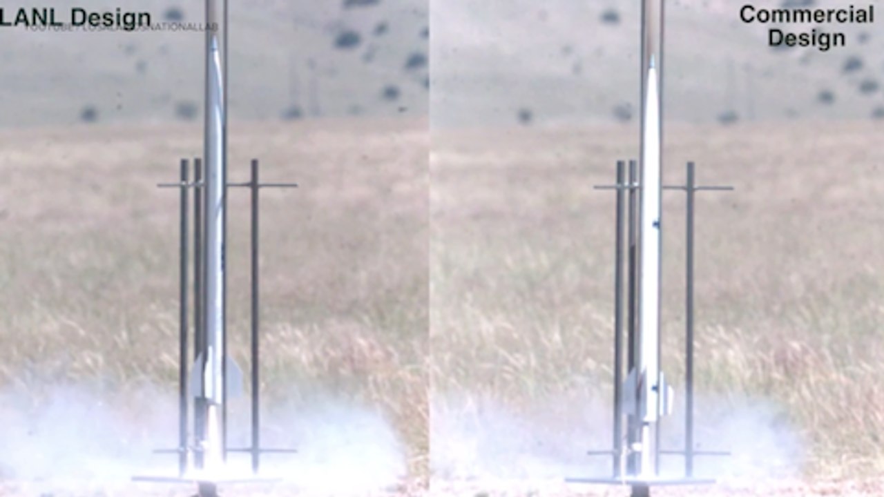 Los Alamos Engineers Create Safer, Better Solid Rocket Fuel