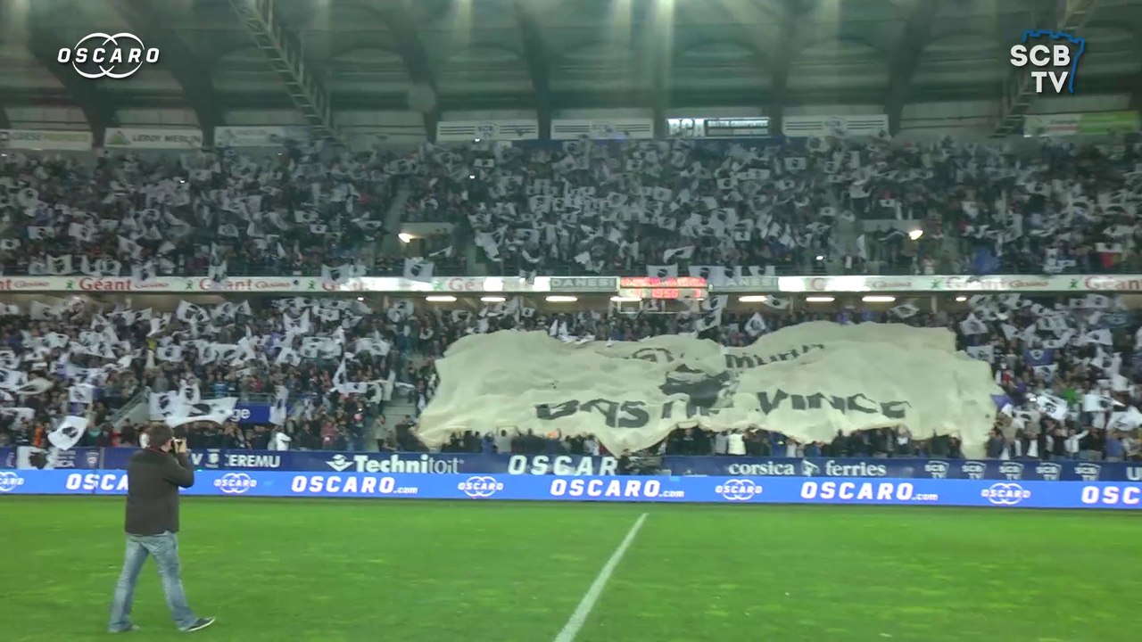 Bastia-Monaco : le tifo d'avant-match en 360° e...
