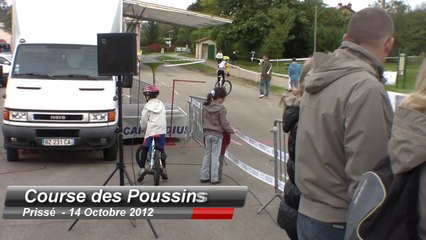 Cyclocross Prissé - Catégorie Poussins - 14 Octobre 2012