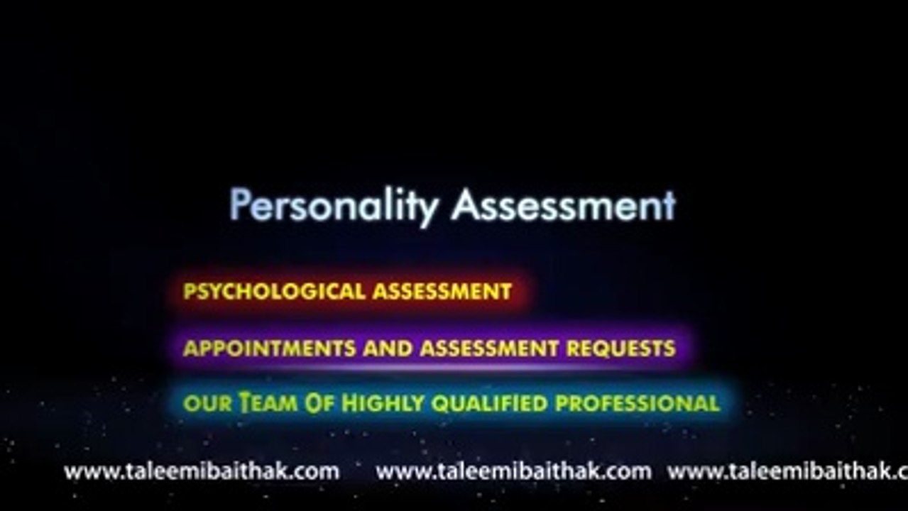 PERSONALITY ASSESSMENT