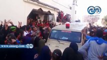بالفيديو..  وصول جثمان شهيد الإسماعيلية إلى مسقط رأسه وسط هتافات ضد الإخوان