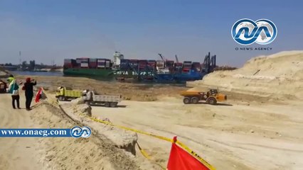 أعمال الحفر والتكريك بالقناة الجديدة لن تؤثر على انتظام الملاحة بالمجرى الحالى