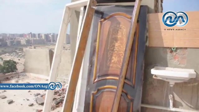 بالفيديو.. إزالة عقار من 14دوراً آيل للسقوط‎ بحي القنطرة