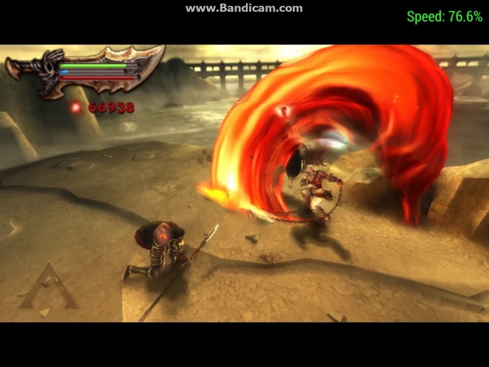 God of War Ghost of Sparta pc PSP Emulator Asus 610GT
