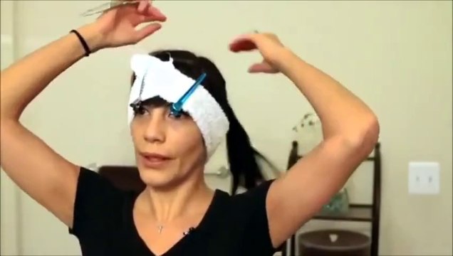 Self Cut - Long to Bob Haircut With Bangs