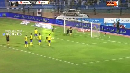 الشنيف ( عبدالغني ) يتحمل هدف الاتحاد في النصر :  تحليل بالفيديو