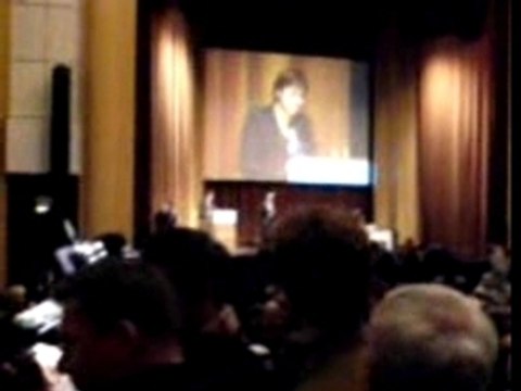 Dominique Voynet sifflee