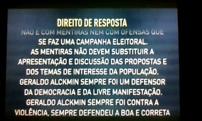 Direito de Resposta contra PSOL