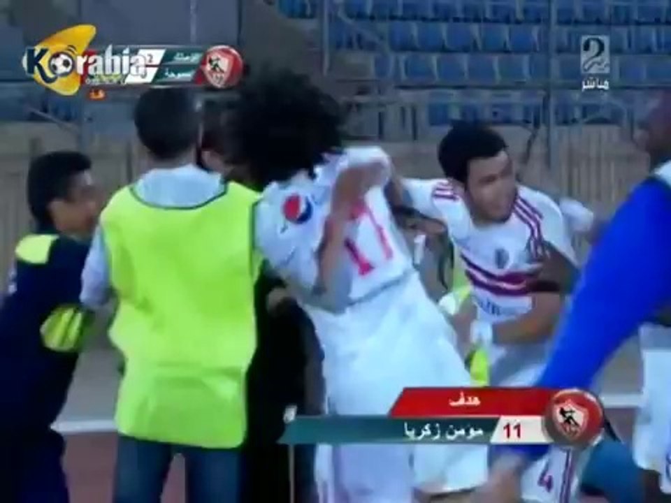 اهداف مباراة الزمالك وسموحه 2-0 (25-10-2014) الدورى المصرى HD