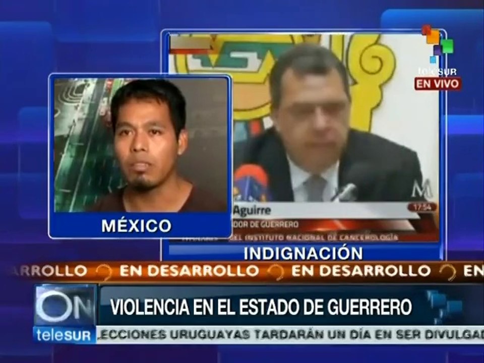 Survivor says Guerrero will blow up if students are confirmed dead