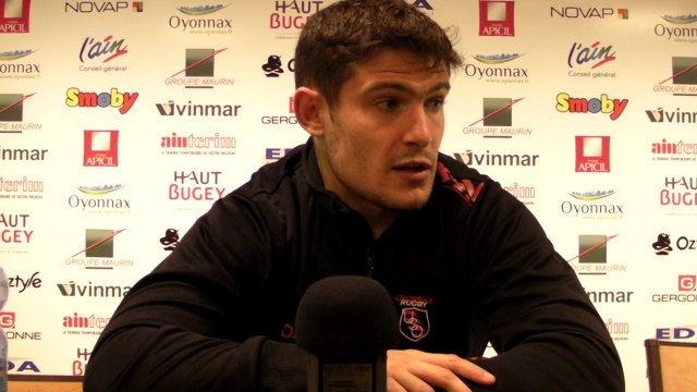 Rugby Challenge Cup - Fabien Cibray après Oyonnax - Gloucester