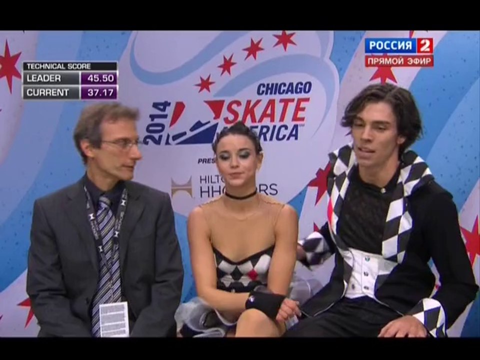 Skate America 2014 Federica TESTA / Lukas CSOLLEY FD