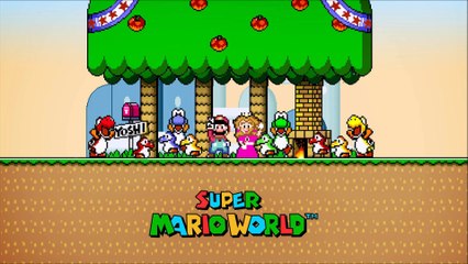 03 - Super Mario World - Map 2 (Overworld)