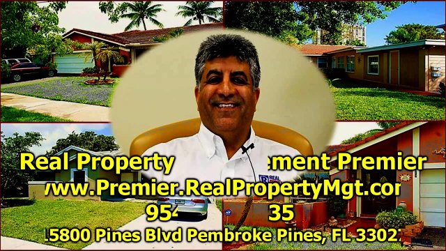 Property Manager Pembroke Pines Won't Charge Fee w/o Tennant