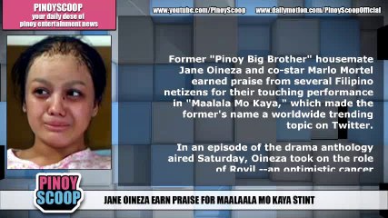 Jane Oineza Earn Praise For Her Maalaala Mo Kaya Little Infinity Episode Stint