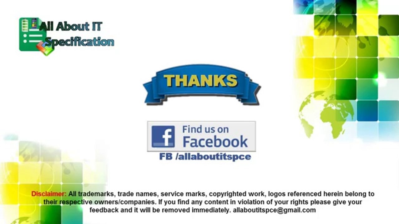 Apple iPad Air 2 - Full phone video specifications - Image - Features - Camera -