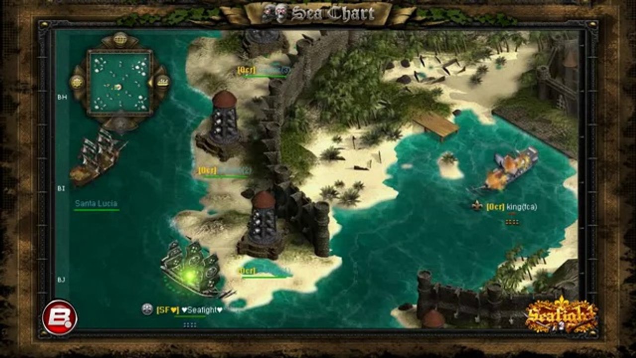 PlayerUp.com - Buy Sell Accounts - Seafight Ingame Trailer - Bigpoint