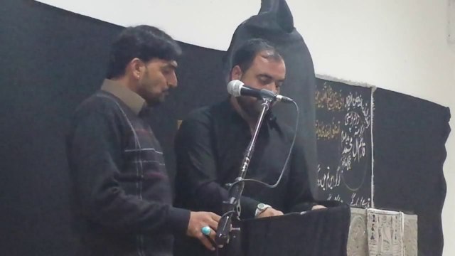 zakir syed nadeem shah chand raat majlis 404 manchester ashra muharram 1436H 25 10 2014 (HD)